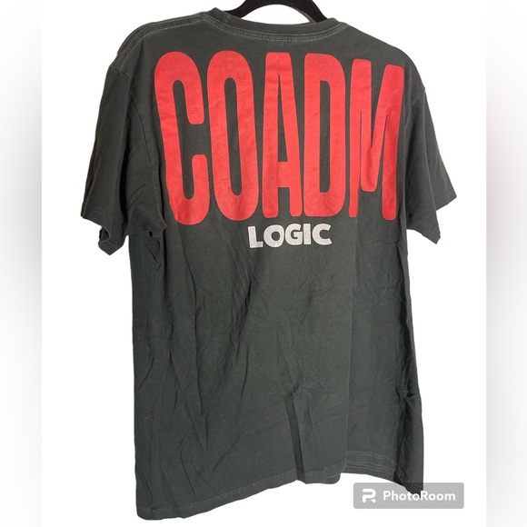 Coadm Logic Tour T-Shirt 2019 Tour Merch Tee anime cartoon rapper Logic shirt M - Picture 7 of 7